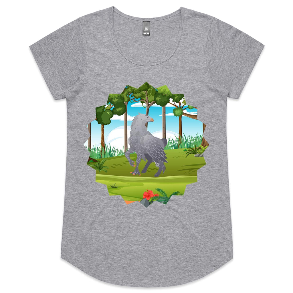 Hippogriff AS Colour Mali Womens Scoop Neck TShirt Ogo Merch