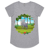 Hippogriff AS Colour Mali Womens Scoop Neck TShirt Ogo Merch