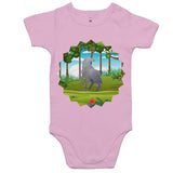 Hippogriff AS Colour Mini Me Baby Onesie Romper Ogo Merch