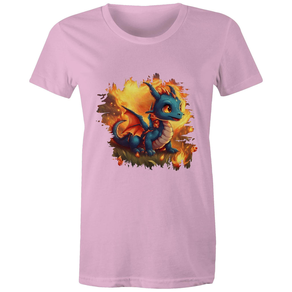 Baby Dragon AS Colour - Women's Maple Tee Ogo Merch