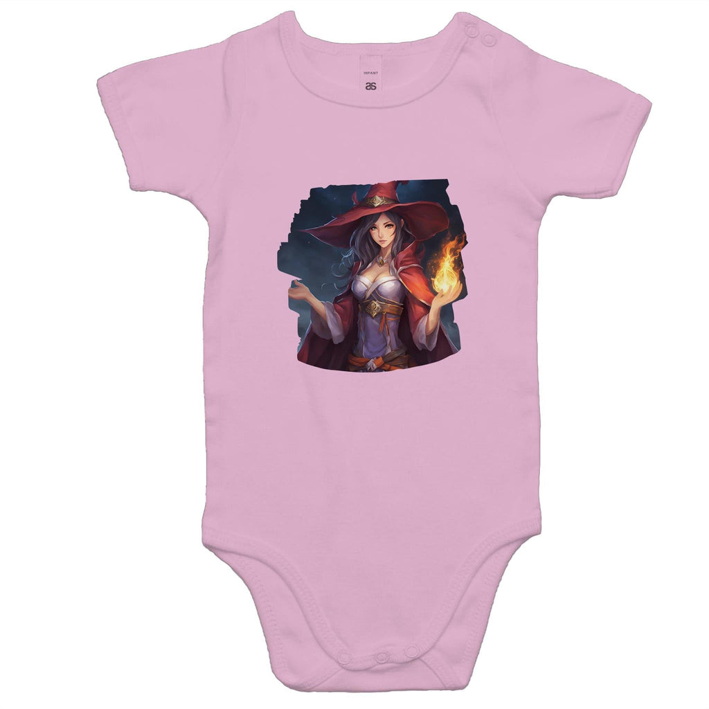 Witch AS Colour Mini Me - Baby Onesie Romper Ogo Merch
