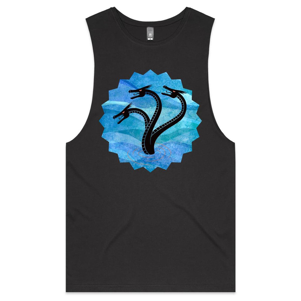 Ocean Hydra AS Colour Barnard Mens Tank Top Tee Ogo Merch