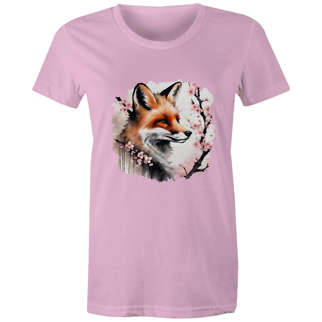 Fox and Tree AS Colour - Women's Maple Tee Ogo Merch
