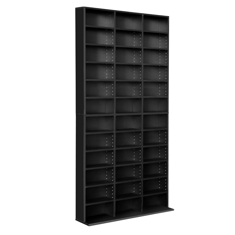 Artiss Bookshelf CD Storage Rack - BERT Black Dropshipzone