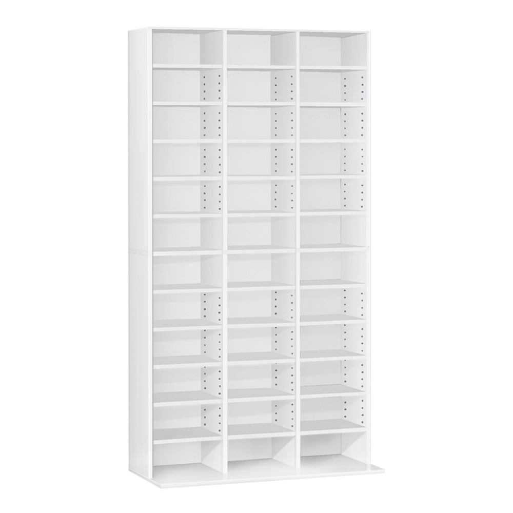Artiss Bookshelf CD Storage Rack - BERT White Dropshipzone