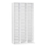 Artiss Bookshelf CD Storage Rack - BERT White Dropshipzone