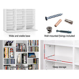 Artiss Bookshelf CD Storage Rack - BERT White Dropshipzone
