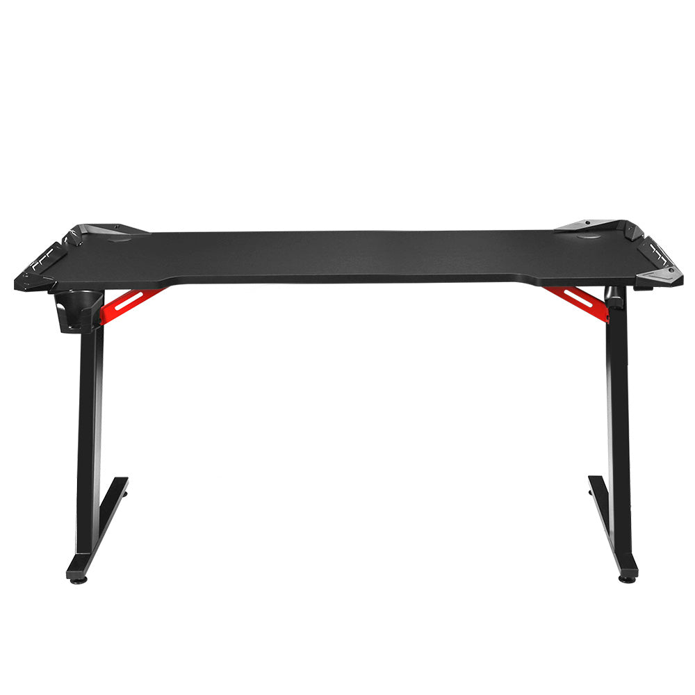 Artiss Gaming Desk Computer Desks LED Light 140CM Dropshipzone