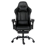 Artiss 2 Point Massage Gaming Office Chair Footrest Black Dropshipzone