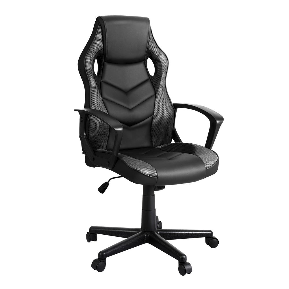 Artiss Gaming Office Chair - Grey Dropshipzone