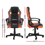 Artiss Gaming Office Chair High Back Orange Dropshipzone