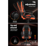 Artiss Gaming Office Chair High Back Orange Dropshipzone