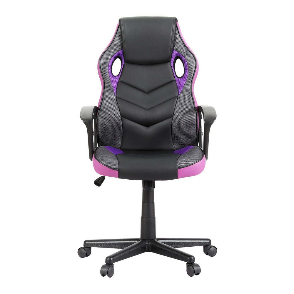 Artiss Gaming Office Chair Computer Chairs Purple Dropshipzone