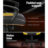 Artiss Gaming Office Chair - Yellow Dropshipzone