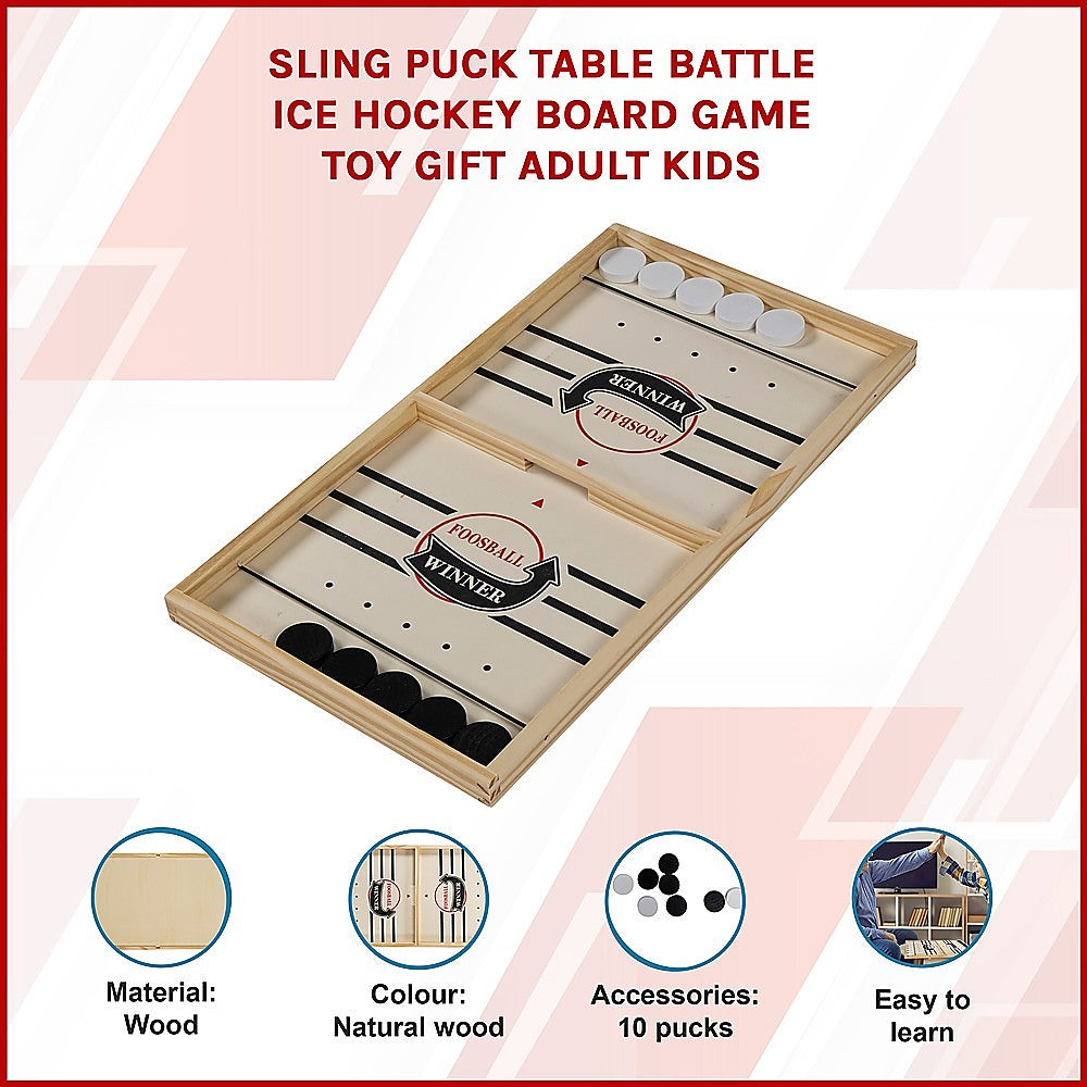 Sling Puck Table Battle Ice Hockey Board Game Dropshipzone