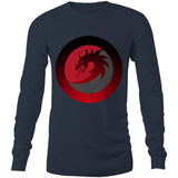 Dragon Shadow AS Colour Base Mens Long Sleeve TShirt Ogo Merch