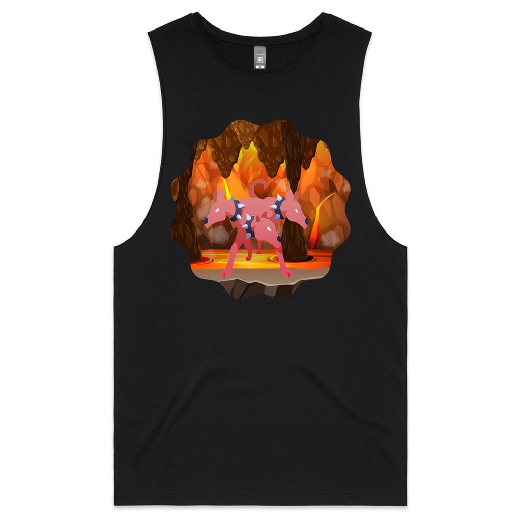 Lava Cerberus AS Colour Barnard Mens Tank Top Tee Ogo Merch