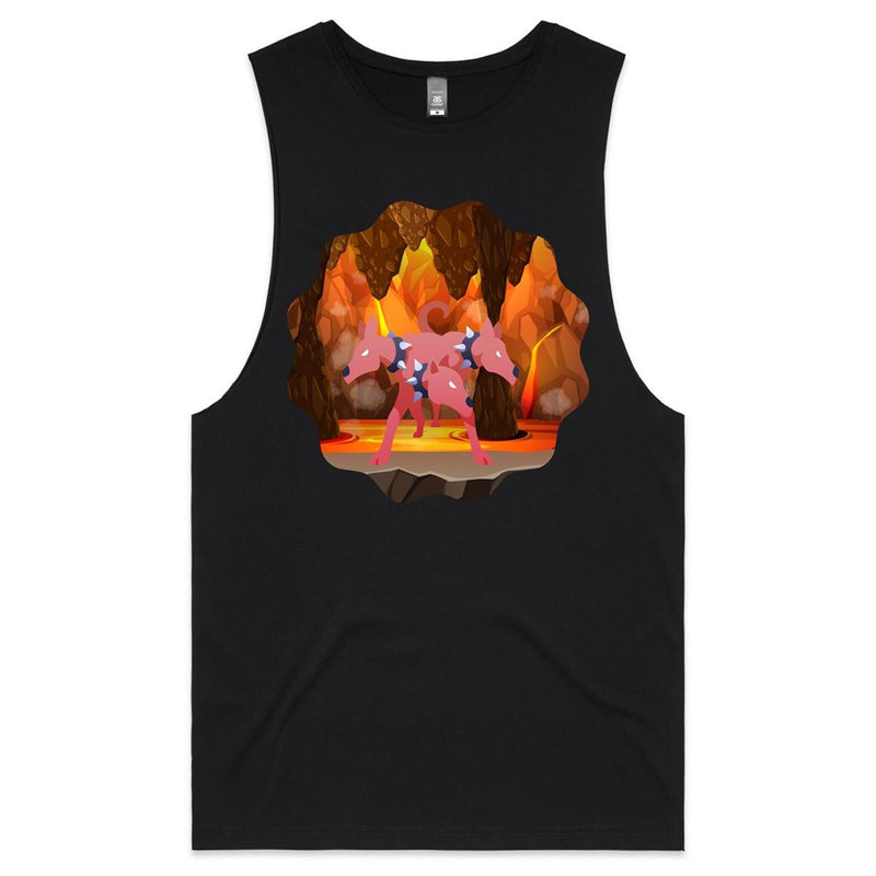 Lava Cerberus AS Colour Barnard Mens Tank Top Tee Ogo Merch