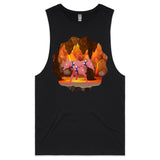 Lava Cerberus AS Colour Barnard Mens Tank Top Tee Ogo Merch