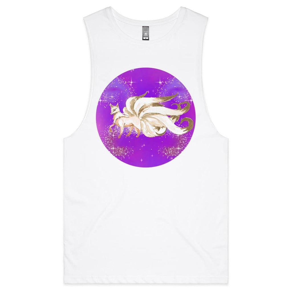 Shining Nine Tailed Fox Mens Tank Top Tee Ogo Merch