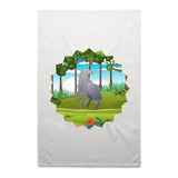 Hippogriff AS Colour Tea Towel Ogo Merch