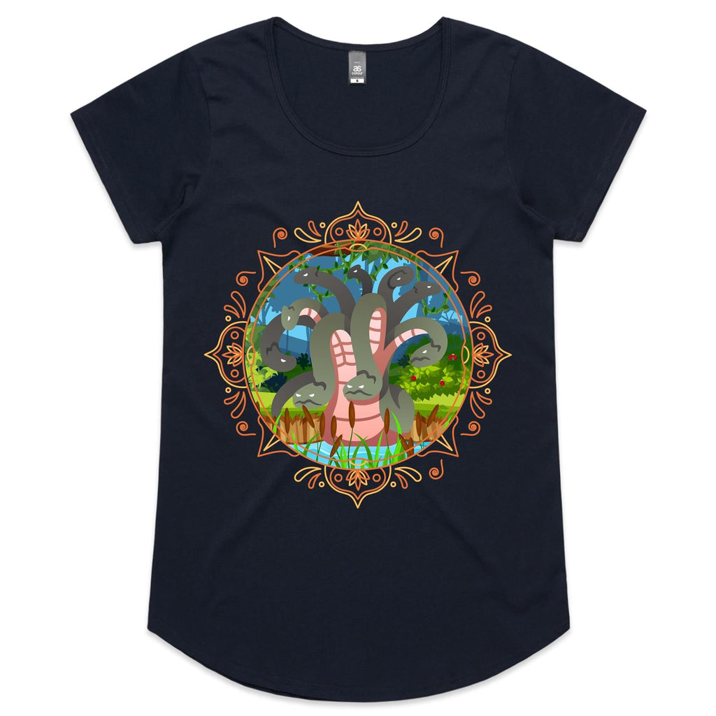Swamp Hydra AS Colour Mali Womens Scoop Neck TShirt Ogo Merch