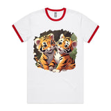Baby Tigers AS Colour Staple Ringer Tee Ogo Merch