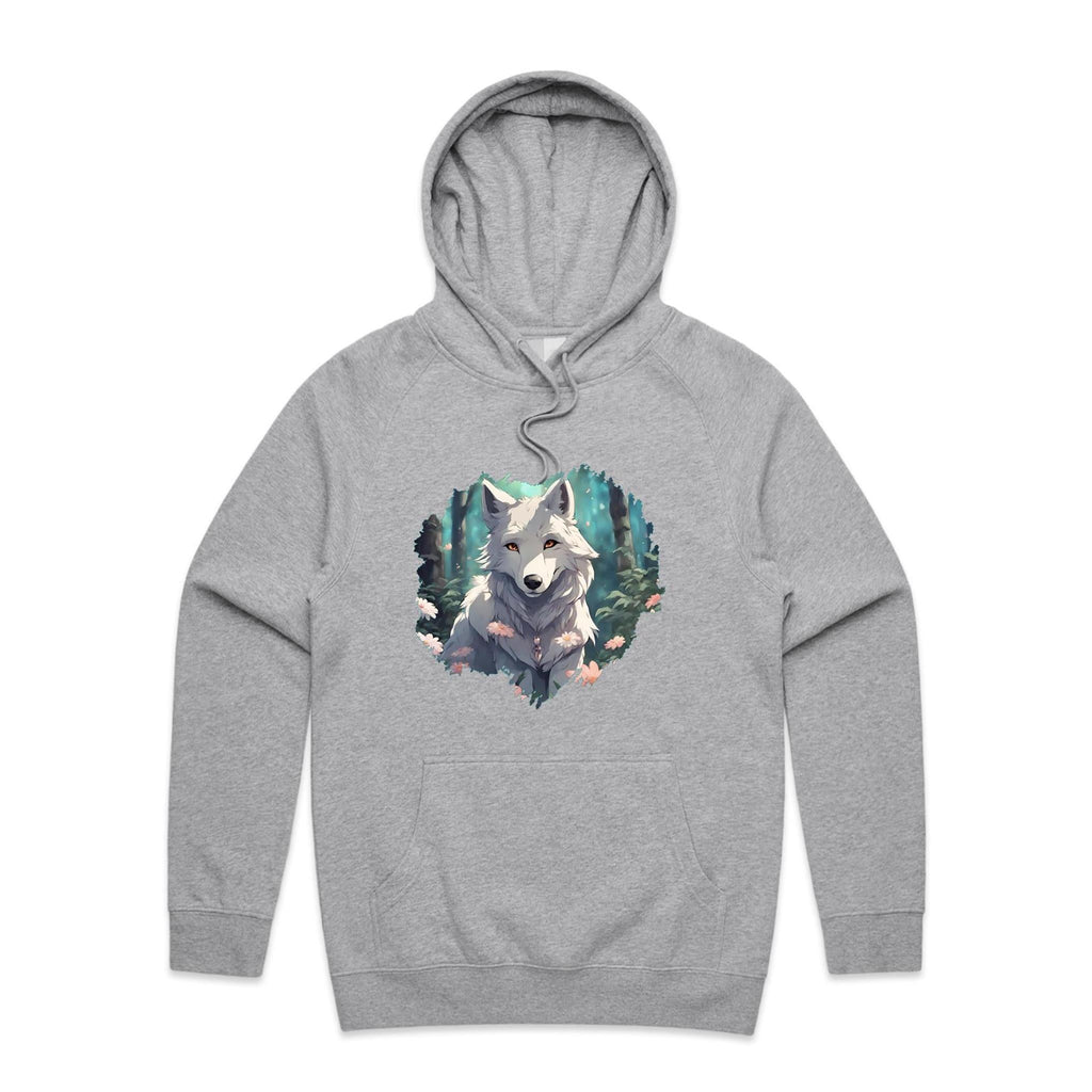 Wolf Print AS Colour Supply Hood Ogo Merch