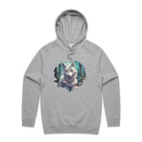 Wolf Print AS Colour Supply Hood Ogo Merch