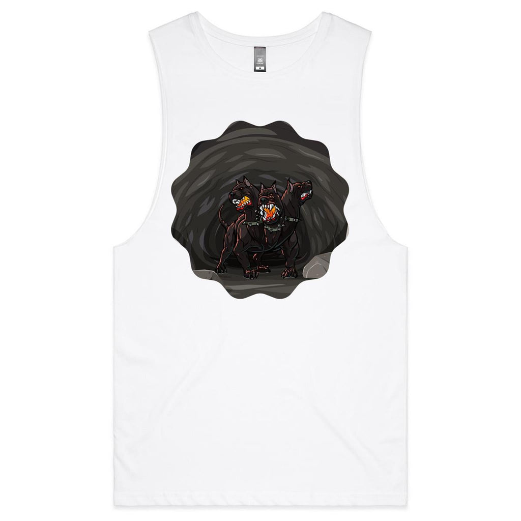 Cave Cerberus AS Colour Barnard Mens Tank Top Tee Ogo Merch