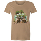 Beach Chipmunks AS Colour - Women's Maple Tee Ogo Merch