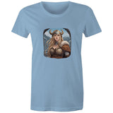 Viking Girl AS Colour - Women's Maple Tee Ogo Merch