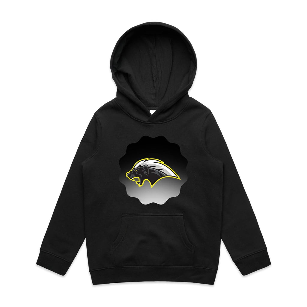 Honey Badger AS Colour Youth Supply Hood Ogo Merch