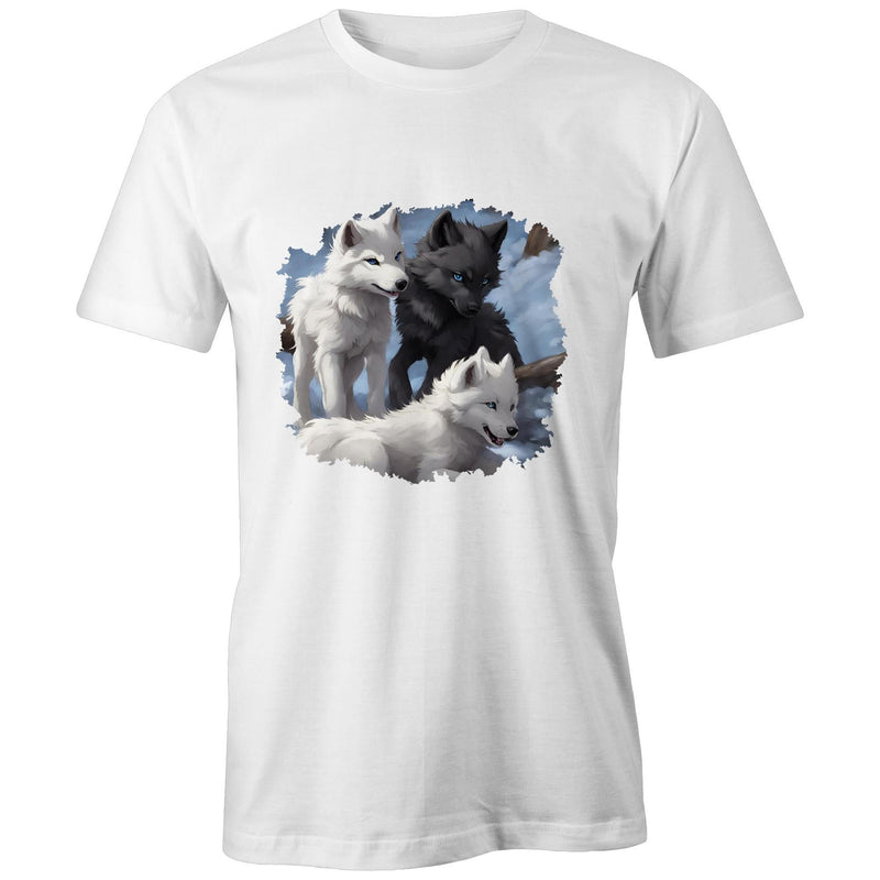 Three Wolves AS Colour Classic Tee Ogo Merch