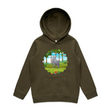 Hippogriff AS Colour Youth Supply Hood Ogo Merch