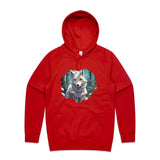 Wolf Print AS Colour Supply Hood Ogo Merch