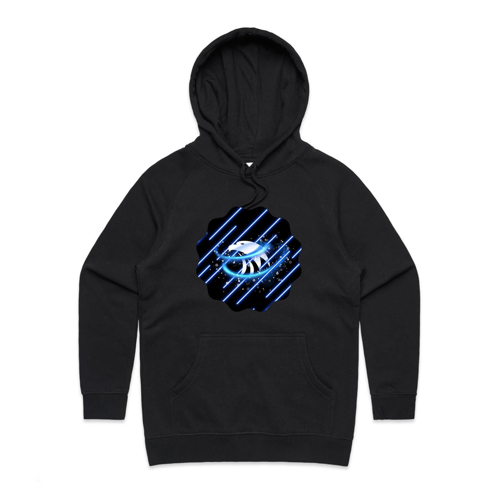 Blue Swirl Eagle AS Colour - Women's Supply Hood Ogo Merch