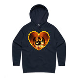 Volcanic Dragon AS Colour Women's Supply Hood Ogo Merch
