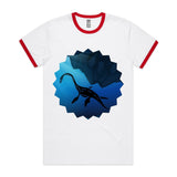 Plesiosaur AS Colour Staple Ringer Tee Ogo Merch