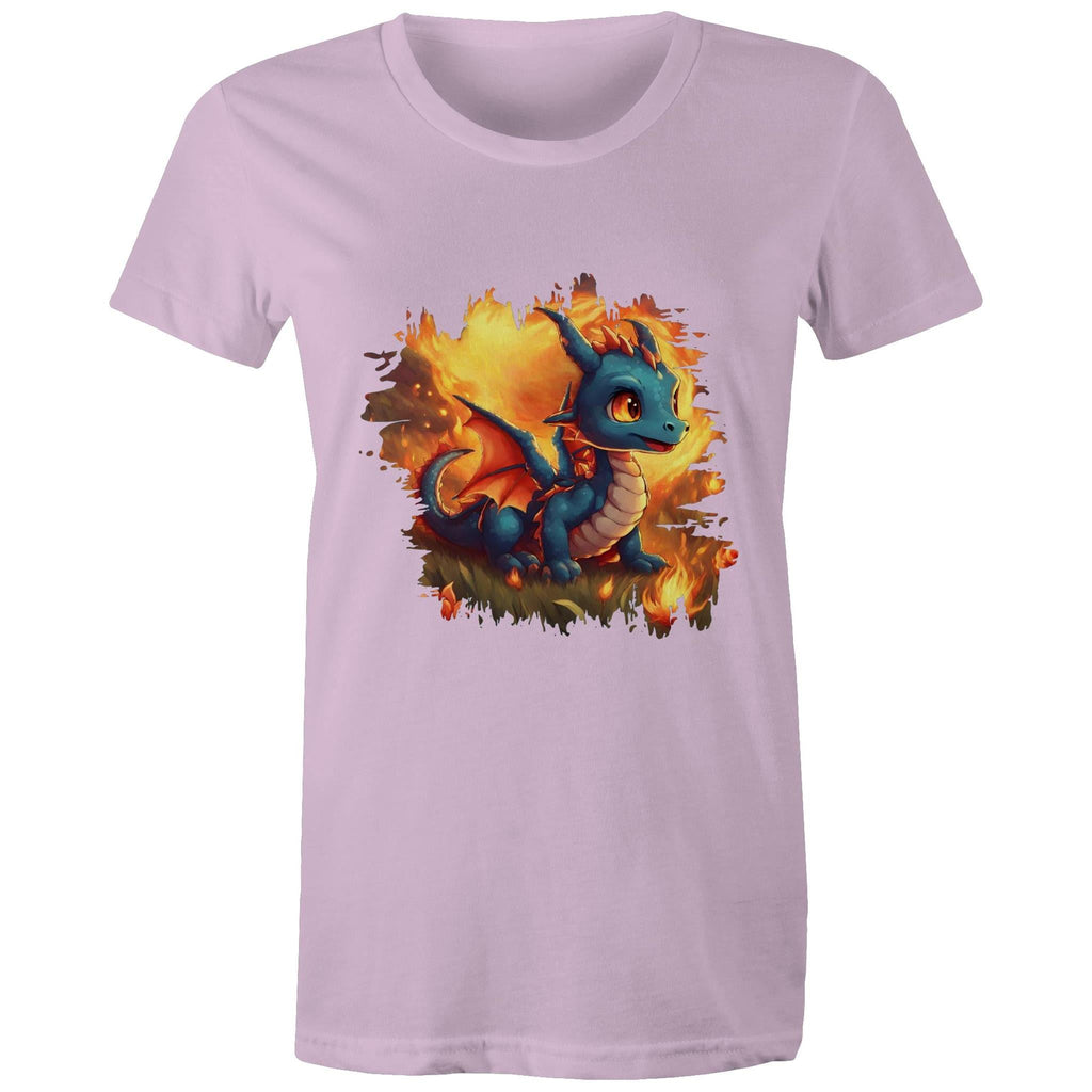 Baby Dragon AS Colour - Women's Maple Tee Ogo Merch
