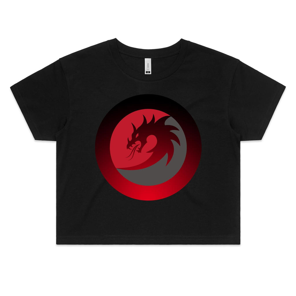 Dragon Shadow AS Colour Women's Crop Tee Ogo Merch