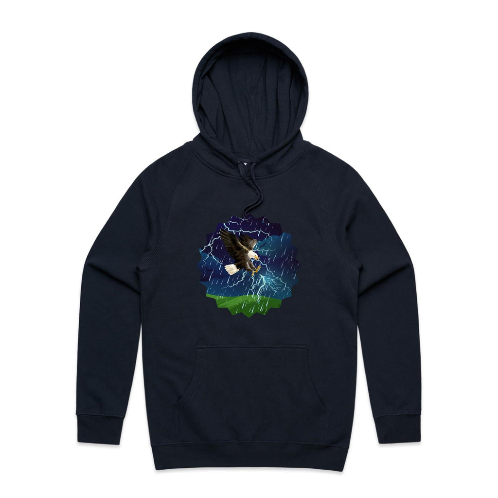 Lightning Eagle AS Colour - Supply Hood Ogo Merch