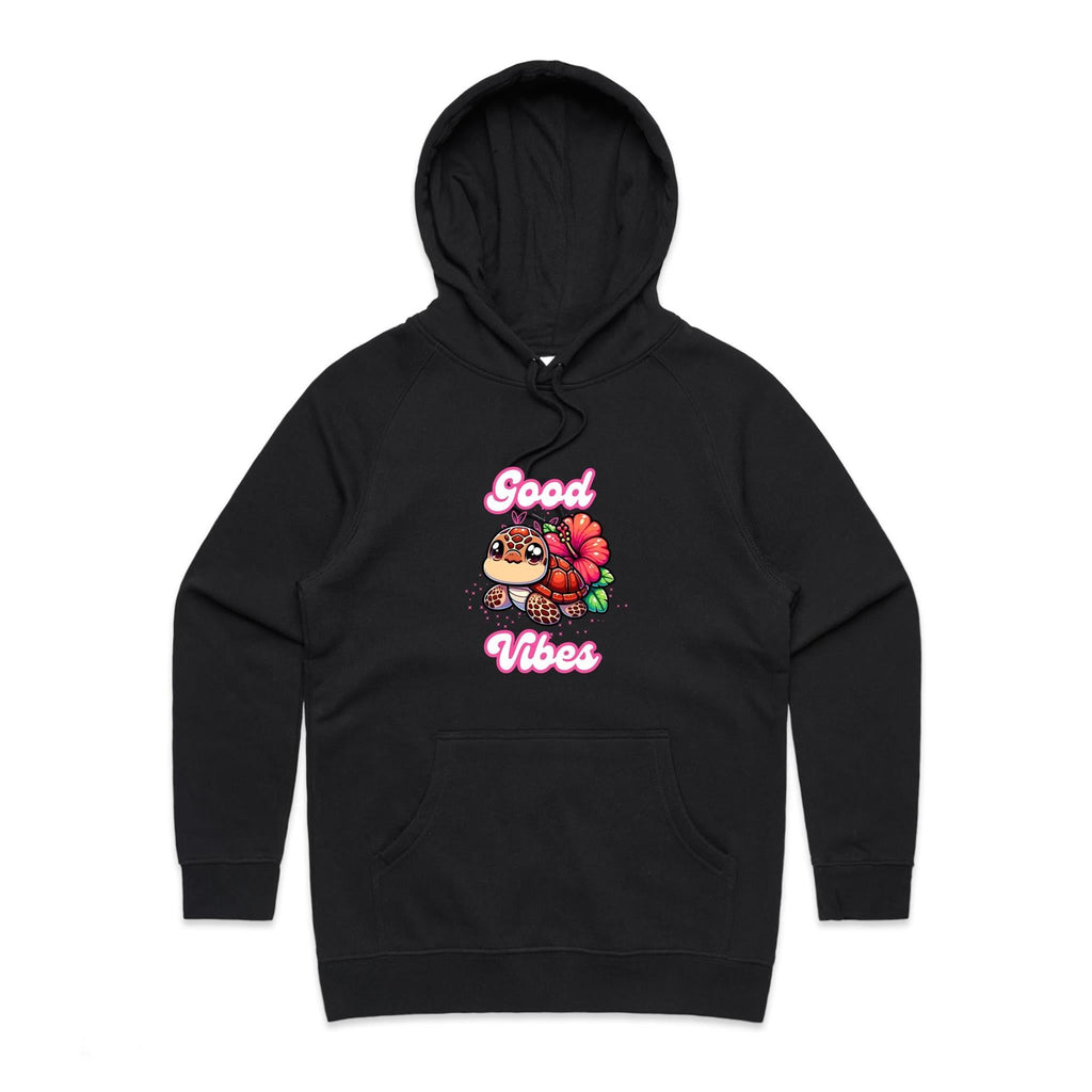 Good Vibes Turtle AS Colour - Women's Supply Hood Ogo Merch