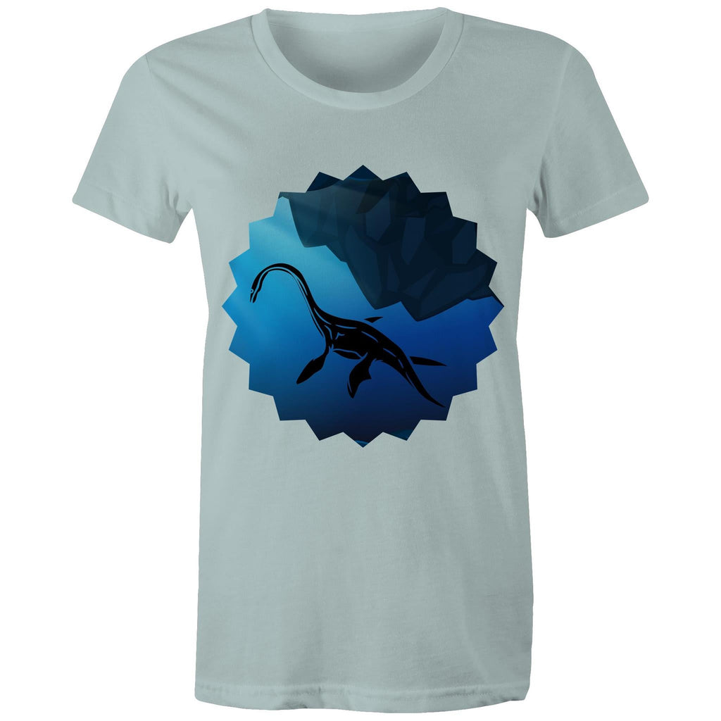 Plesiosaur AS Colour Women's Maple Tee Ogo Merch