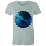 Plesiosaur AS Colour Women's Maple Tee Ogo Merch