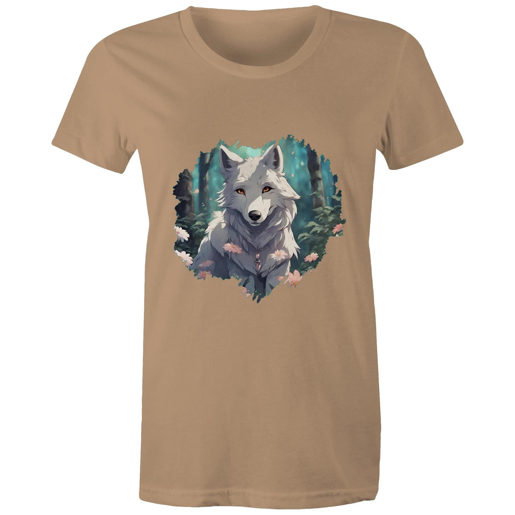 Wolf AS Colour - Women's Maple Tee Ogo Merch