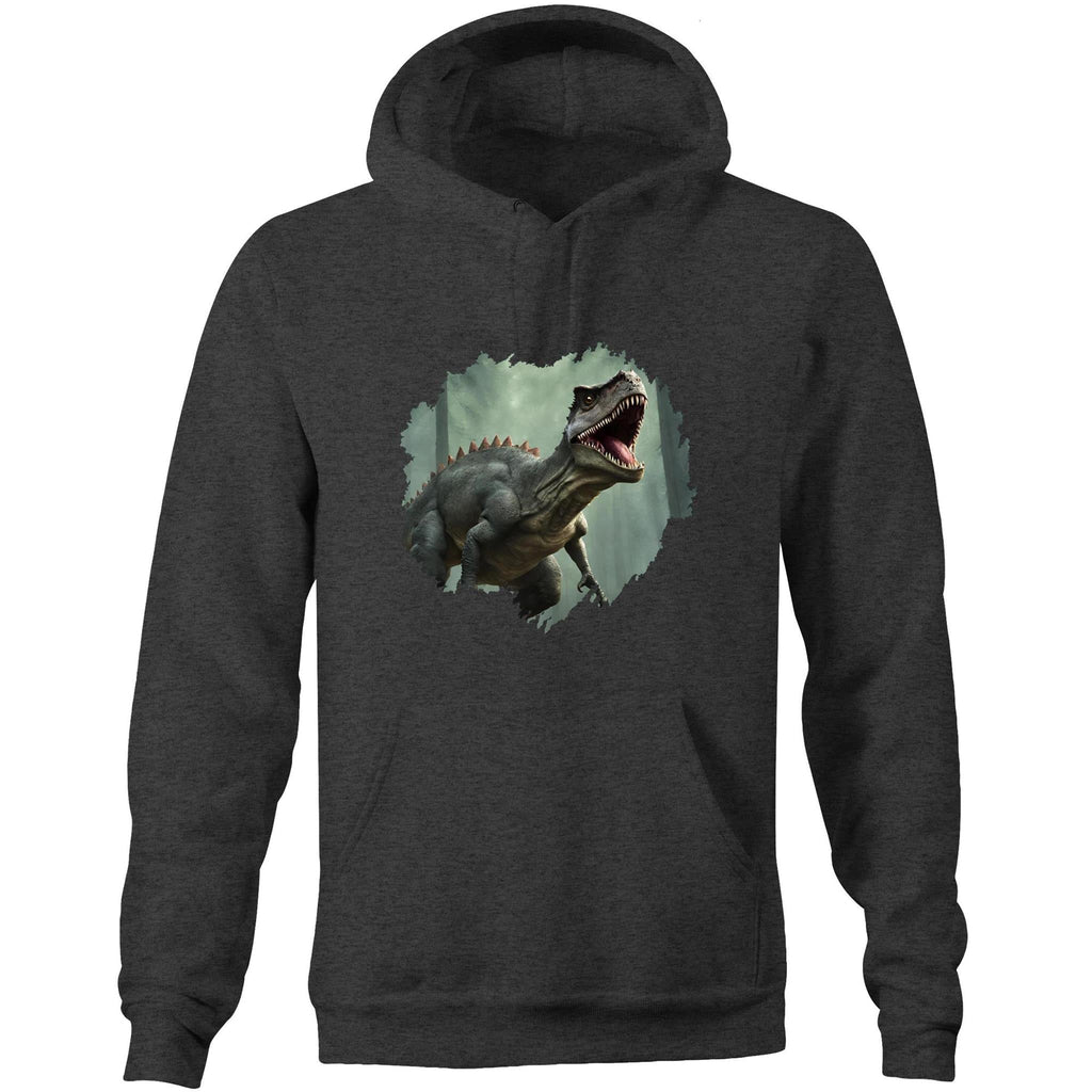 T Rex AS Colour Stencil Pocket Hoodie Sweatshirt Ogo Merch