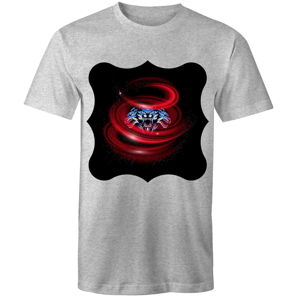 Cerberus Swirl AS Colour Staple - Mens T-Shirt Ogo Merch