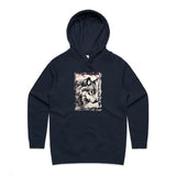 Wolf and Flowers AS Colour - Women's Supply Hood Ogo Merch
