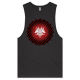 Glowing Cerberus AS Colour Barnard Mens Tank Top Tee Ogo Merch